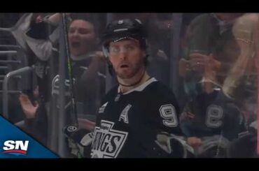 Kings' Adrian Kempe Caps Off Beauty Tic-Tac-Toe Goal With Anze Kopitar and Artemi Panarin