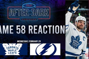 Toronto Maple Leafs vs Tampa Bay Lightning Postgame Show ft. Mike in Buffalo | Game 58 | After Dark