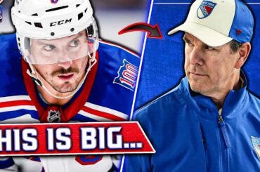 This is Very Good News for the Rangers...