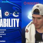 O'Connor, Kane, Tolopilo & Adam Foote Post-Game Media | Canucks vs. Jets (Feb 25, 2026)