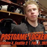 Jackson LaCombe: "Our team is doing a great job at buying into what we want to do." | Ducks Postgame