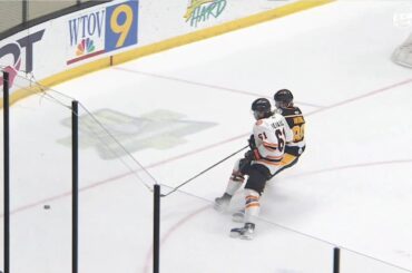 "THAT'S WEAK, SO WEAK" Slew Foot Match Penalty On Raivis Ansons