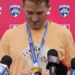 Matthew Tkachuk Back with Florida Panthers, Shows Off Team USA Gold Before Toronto Maple Leafs