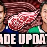 HUGE DETROIT RED WINGS TRADE UPDATES: JASON ROBERTSON & JAKE DEBRUSK RUMOURS (Canucks, Stars)