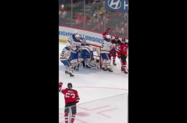 Timo Meier with a Short Goal vs. Buffalo Sabres