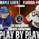 🏒 LIVE: Toronto Maple Leafs vs Florida Panthers NHL Play by Play & Reactions!
