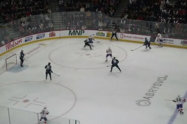 Alex Belzile of the Laval Rocket scores his 2nd goal of the game vs. the Cleveland Monsters 2/7/26
