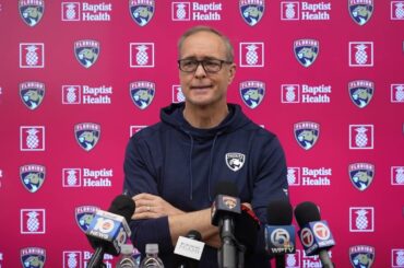 Paul Maurice, Florida Panthers Morning Skate vs. Toronto Maple Leafs; Feb 26 2026