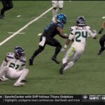 Montgomery is tackle-breaking machine on 40-yard pickup