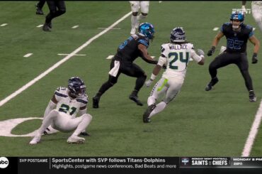 Montgomery is tackle-breaking machine on 40-yard pickup