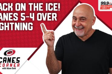 Carolina Hurricanes defeat Tampa Bay Lightning, 5-4