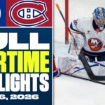 New York Islanders at Montreal Canadiens | FULL Overtime Highlights - February 26, 2026