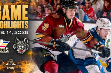 Colorado Eagles at Chicago Wolves | Game Highlights | February 14, 2026