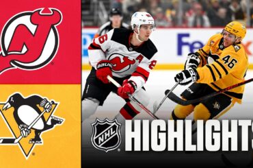 Devils vs. Penguins | NHL Highlights | February 26, 2026