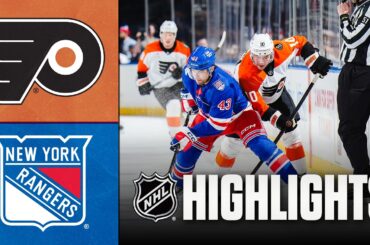 Flyers vs. Rangers | NHL Highlights | February 26, 2026