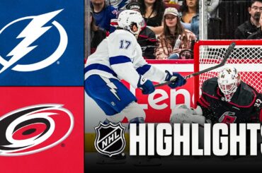 Lightning vs. Hurricanes | NHL Highlights | February 26, 2026