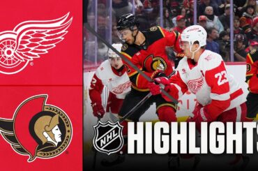 Red Wings vs. Senators | NHL Highlights | February 26, 2026