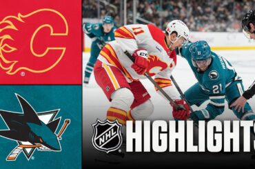 Flames vs. Sharks | NHL Highlights | February 26, 2026