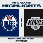 NHL Highlights | Oilers vs. Kings - February 26, 2026