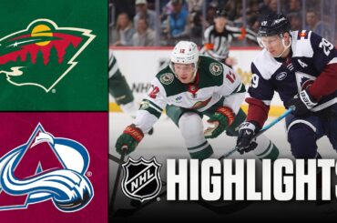 Wild vs. Avalanche | NHL Highlights | February 26, 2026