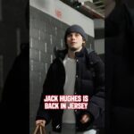 Left home chasing gold. Came back with it. #shorts #njdevils #jackhughes #madeinjersey #usahockey