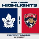 NHL Highlights | Maple Leafs vs. Panthers - February 26, 2026