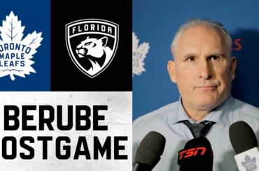 Craig Berube | Post Game at Florida Panthers | February 26, 2026