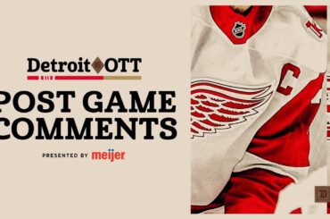 Dylan Larkin, John Gibson, Todd McLellan Post Game Comments @ OTT | Feb 26, 2026