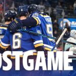 Holloway Hat Trick Powers Blues Past Kraken! Dominant Win in St. Louis | Blues Central Postgame
