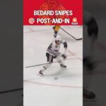 Bedard makes the post say PING! 🚨