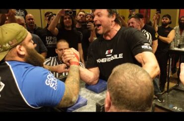 Devon Larratt VS 375 lbs Filip Larsson right hand KOTT 13