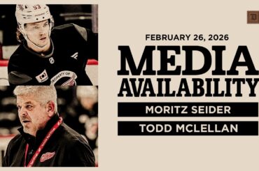 Mo Seider & Todd McLellan Morning Skate Media | Feb 26, 2026