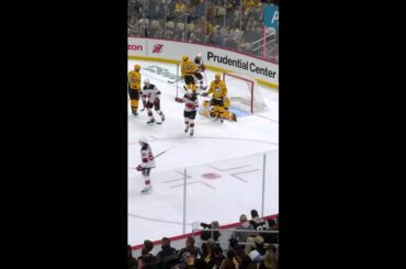 Paul Cotter with a Short Goal vs. Pittsburgh Penguins