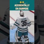 Goalies are crafty creatures 🥸