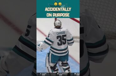 Goalies are crafty creatures 🥸