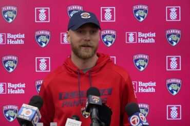 Sam Bennett Back with Panthers After Team Canada, Florida Hosts Toronto Maple Leafs