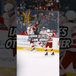Dylan Larkin scores OT game-winner in first game back from the Olympics