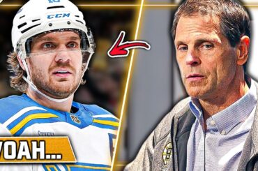 They just sent a surprise message to Bruins fans...