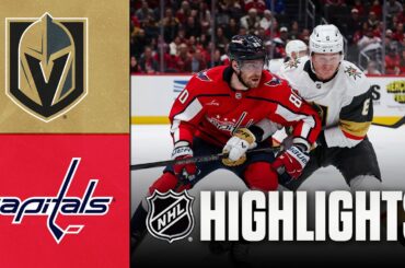 Golden Knights vs. Capitals | NHL Highlights | February 27, 2026