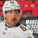Brad Marchand describes emotional homecoming against the Boston Bruins | SportsCenter