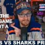Pre-Game Report: Edmonton Oilers vs San Jose Sharks