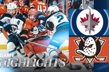 Anaheim Ducks vs. Winnipeg Jets - Game Highlights
