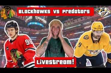 Blackhawks @ Predators Livestream!