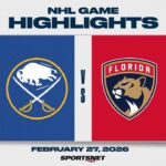NHL Highlights | Sabres vs. Panthers - February 27, 2026