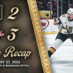 HIGHLIGHTS | Washington Capitals 3, Vegas Golden Knights 2 | Feb. 27, 2026