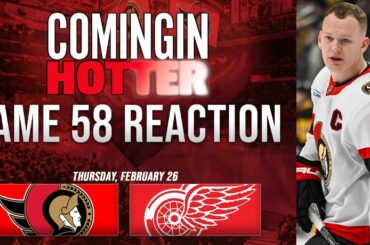 Sens Post Game - Ottawa Senators vs Detroit Red Wings - February 26th - Coming in Hotter LIVE