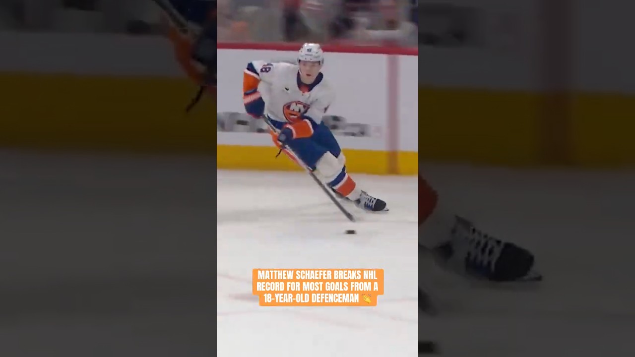 Matthew Schaefer Makes NHL History 🚨