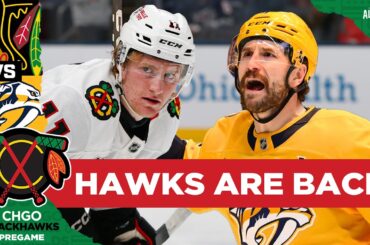 BLACKHAWKS PREGAME: Chicago Faces Nashville in First Game After Olympic Break  | CHGO Blackhawks