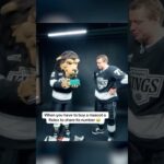 Artemi Panarin had to pay up for No. 72 😂 (via @lakings/TT)