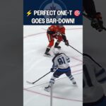 Satisfying "PING" on this one-timer 😌